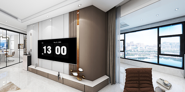 张琪-绿地3室-装修设计方案