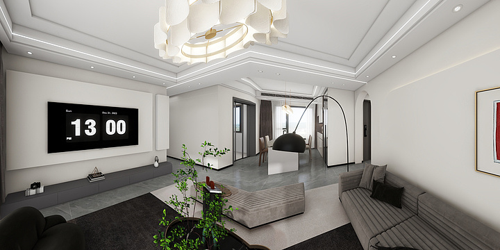 不知名设计师呀-吾悦华府 36-02-装修设计方案