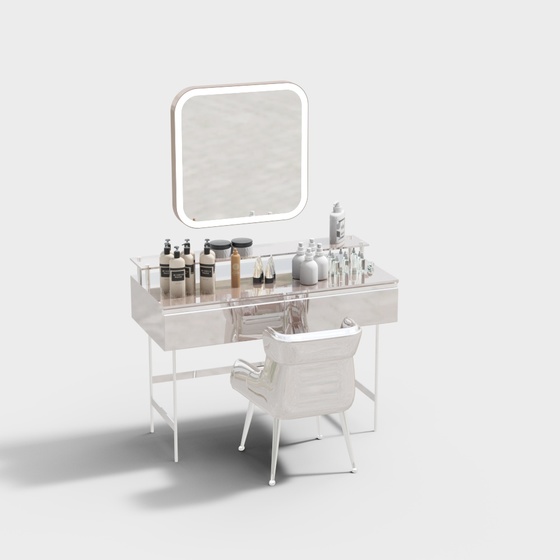 Makeup store dressing table