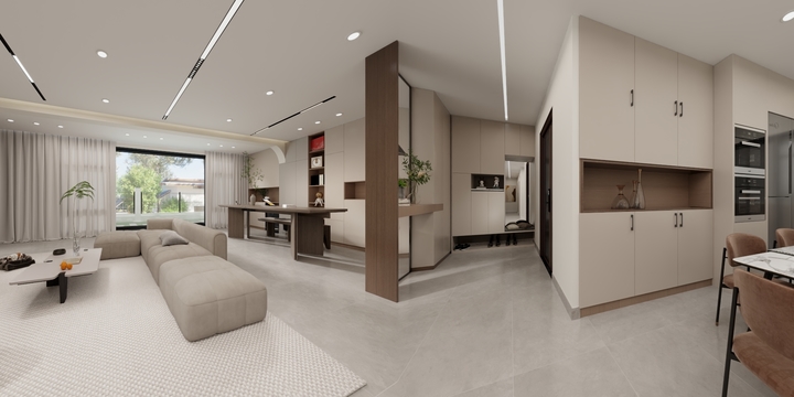 全案設計師李发发-金茂观山湖C10-102室  陆女士雅居-副本-副本-装修设计方案