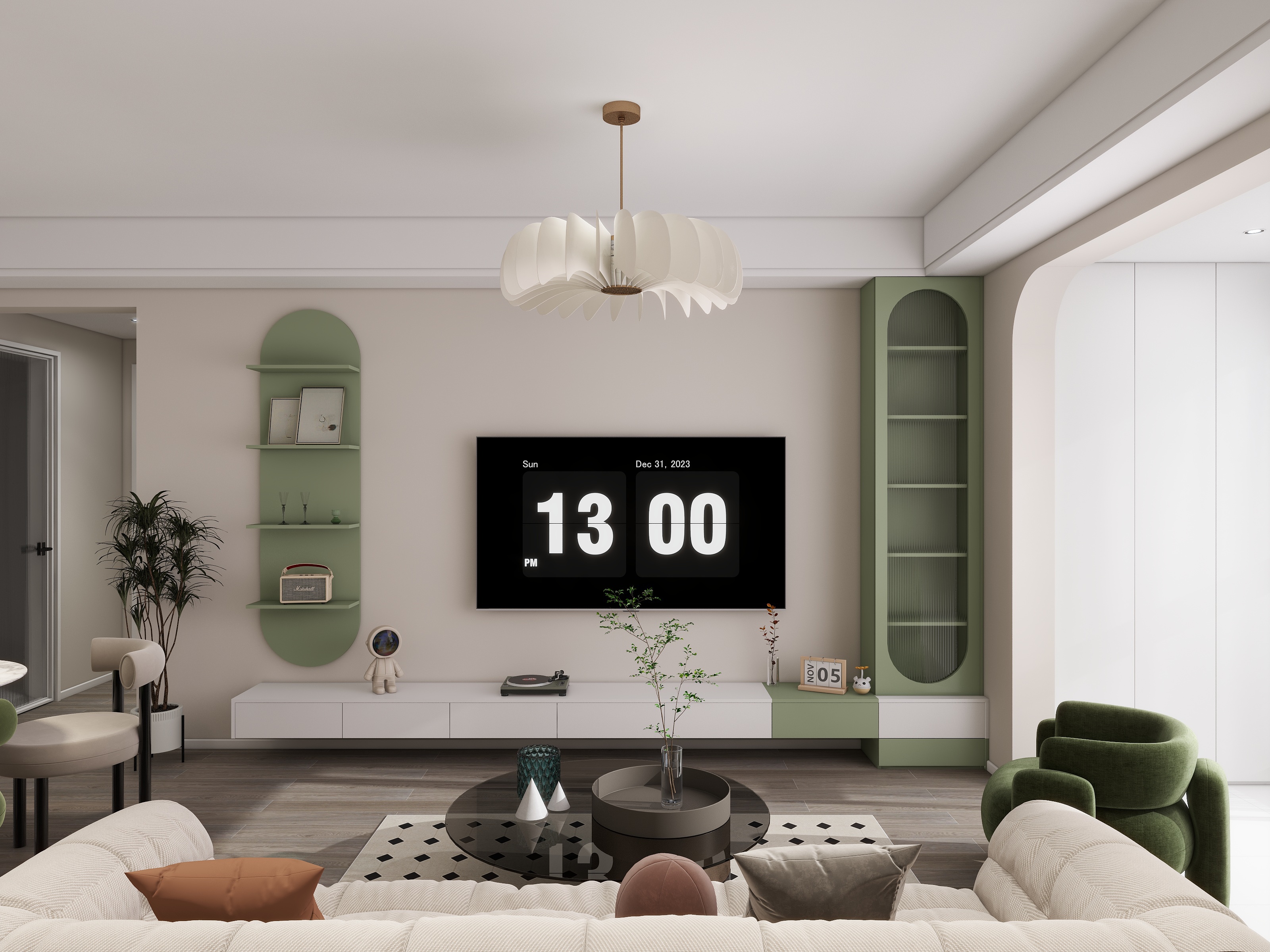 Ansel軒-《莫吉托》现代简约设计方案-沣华熙城-装修设计方案