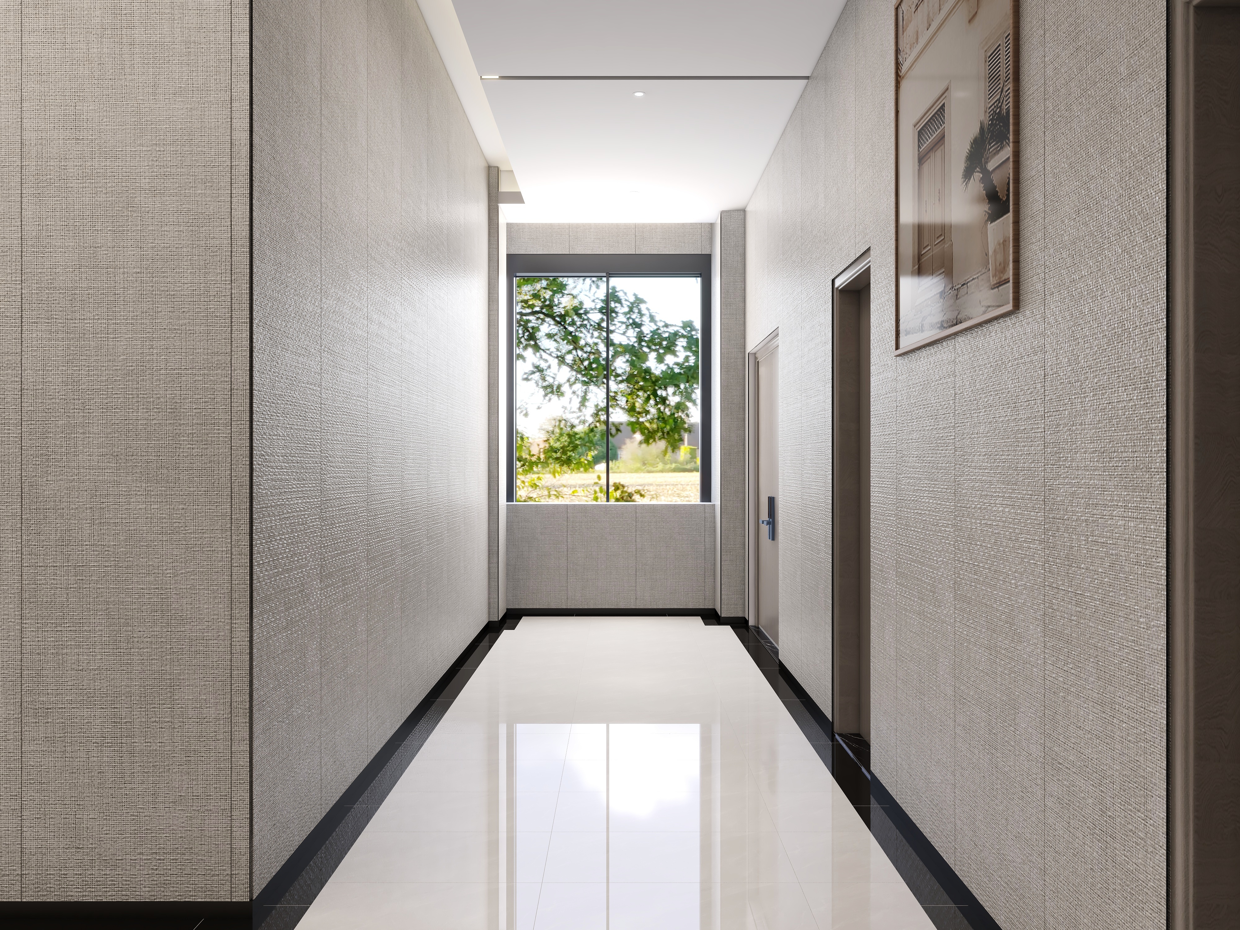 湖州长兴店-走廊-装修设计方案