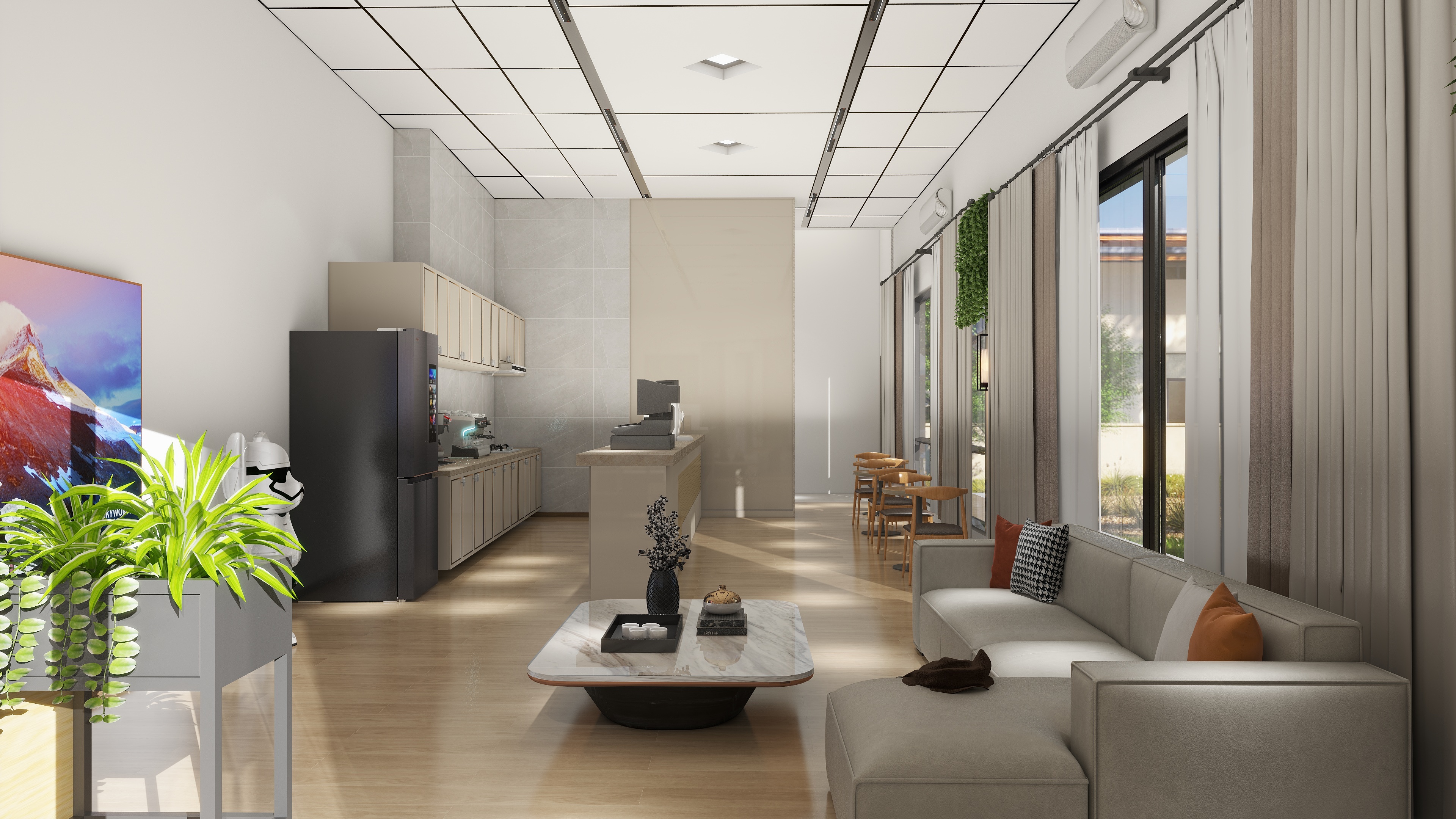 苏骏强-台湾咖啡厅-装修设计方案