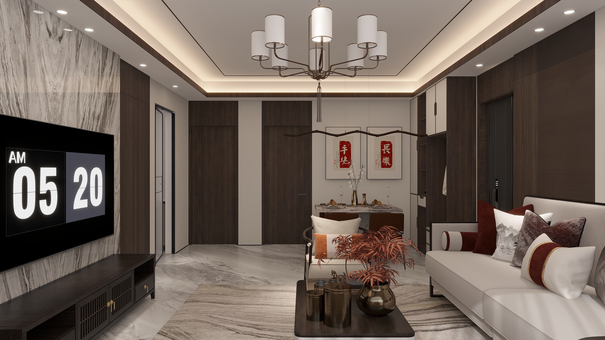 本创-空间-枫景华城2-2-801-装修设计方案