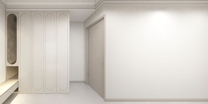 壹珂设计-法式奶油-装修设计方案