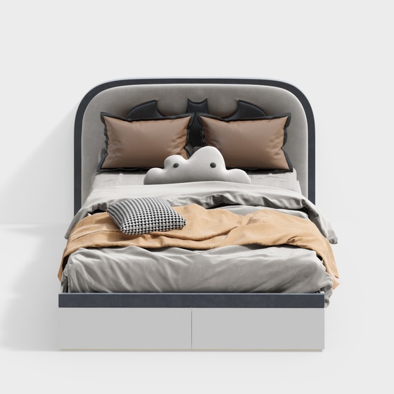 Modern single bed