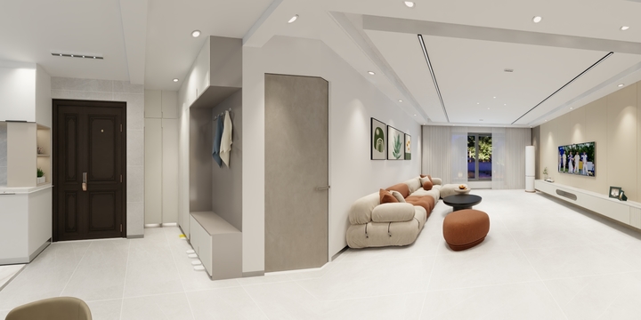 计鹏飞-二期现代简约-装修设计方案