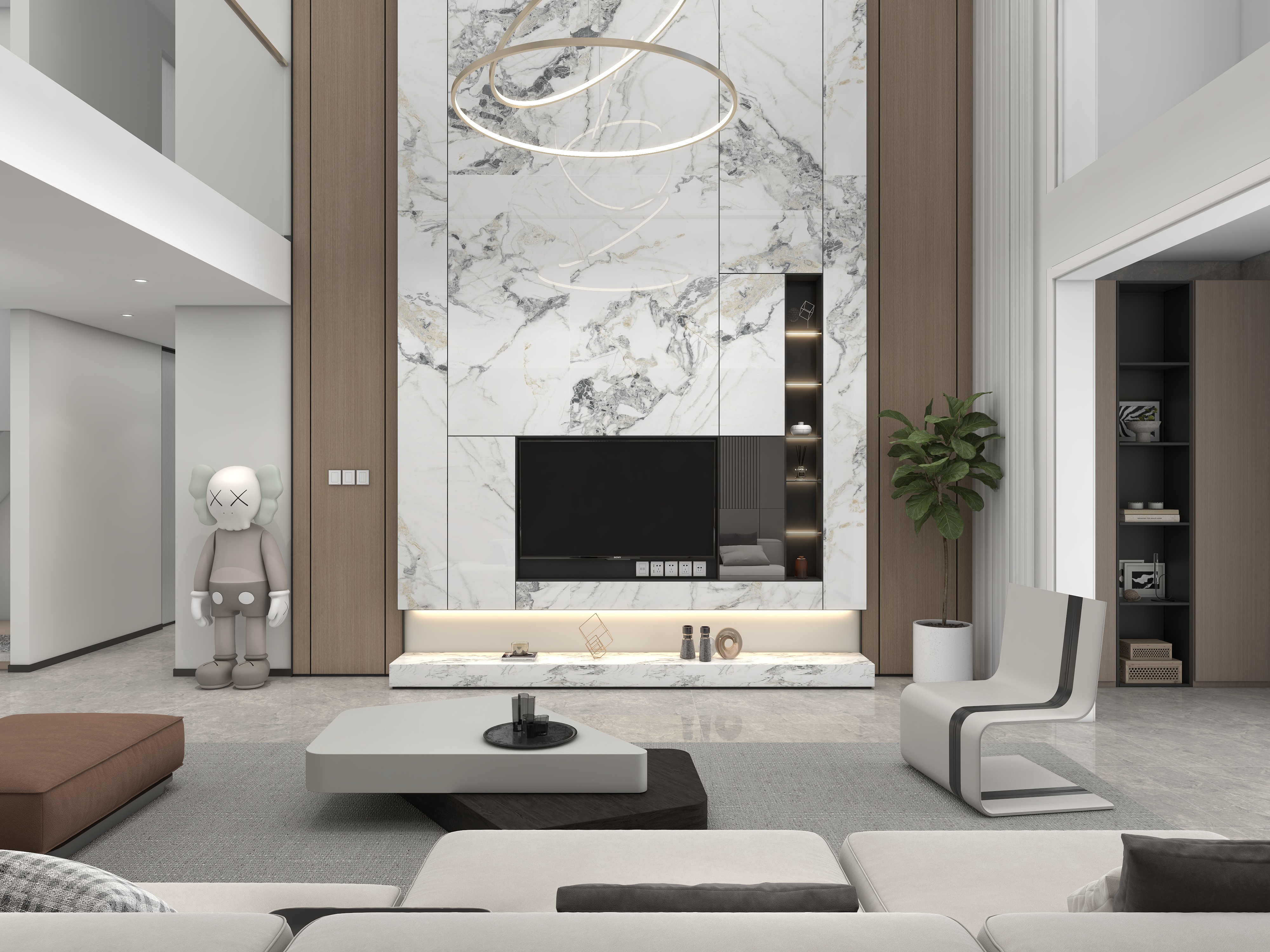 南阳店谷粒多-中信21-1-102复式-装修设计方案