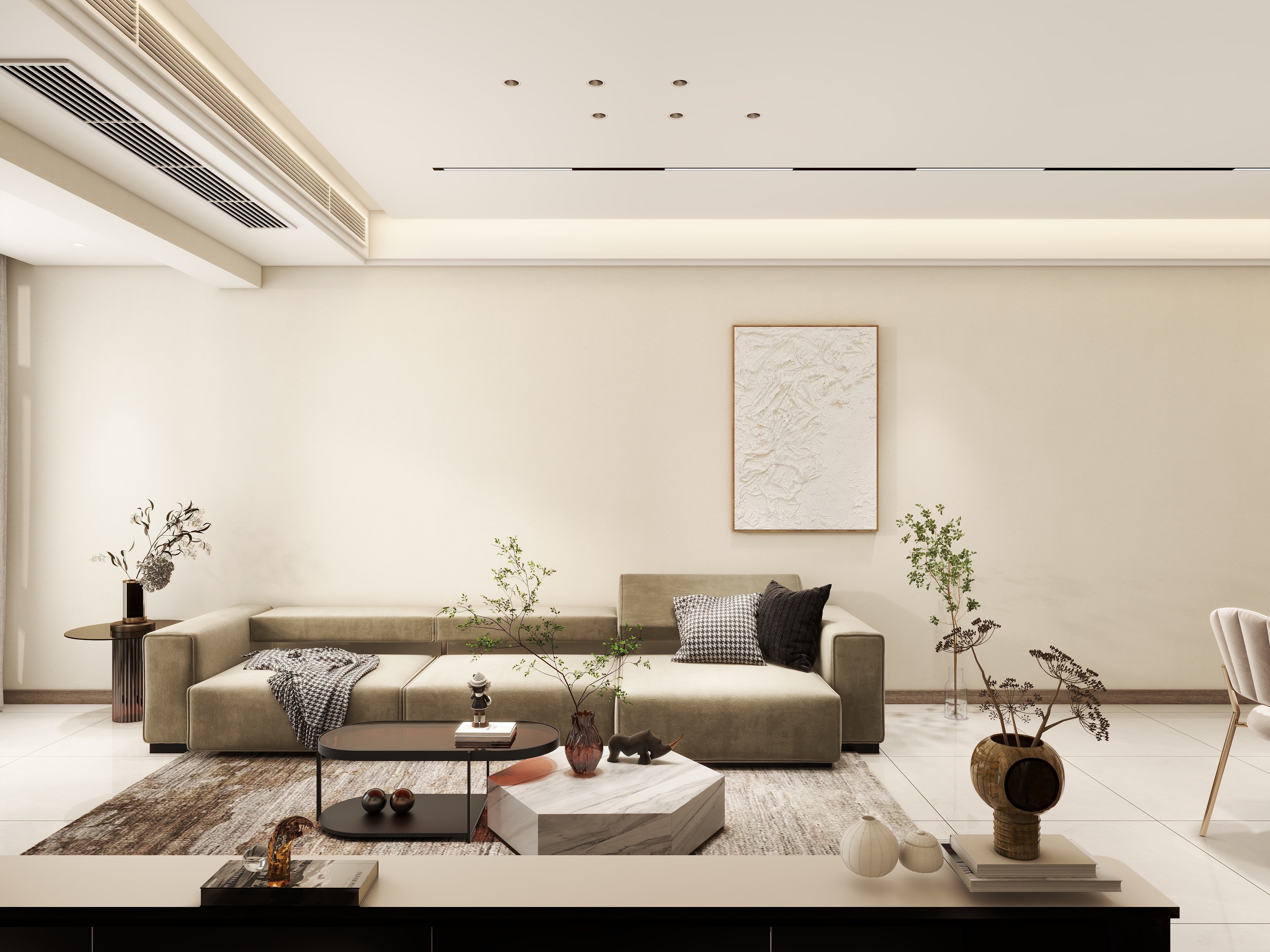 宜美家@扬子渔-93㎡3室-装修设计方案