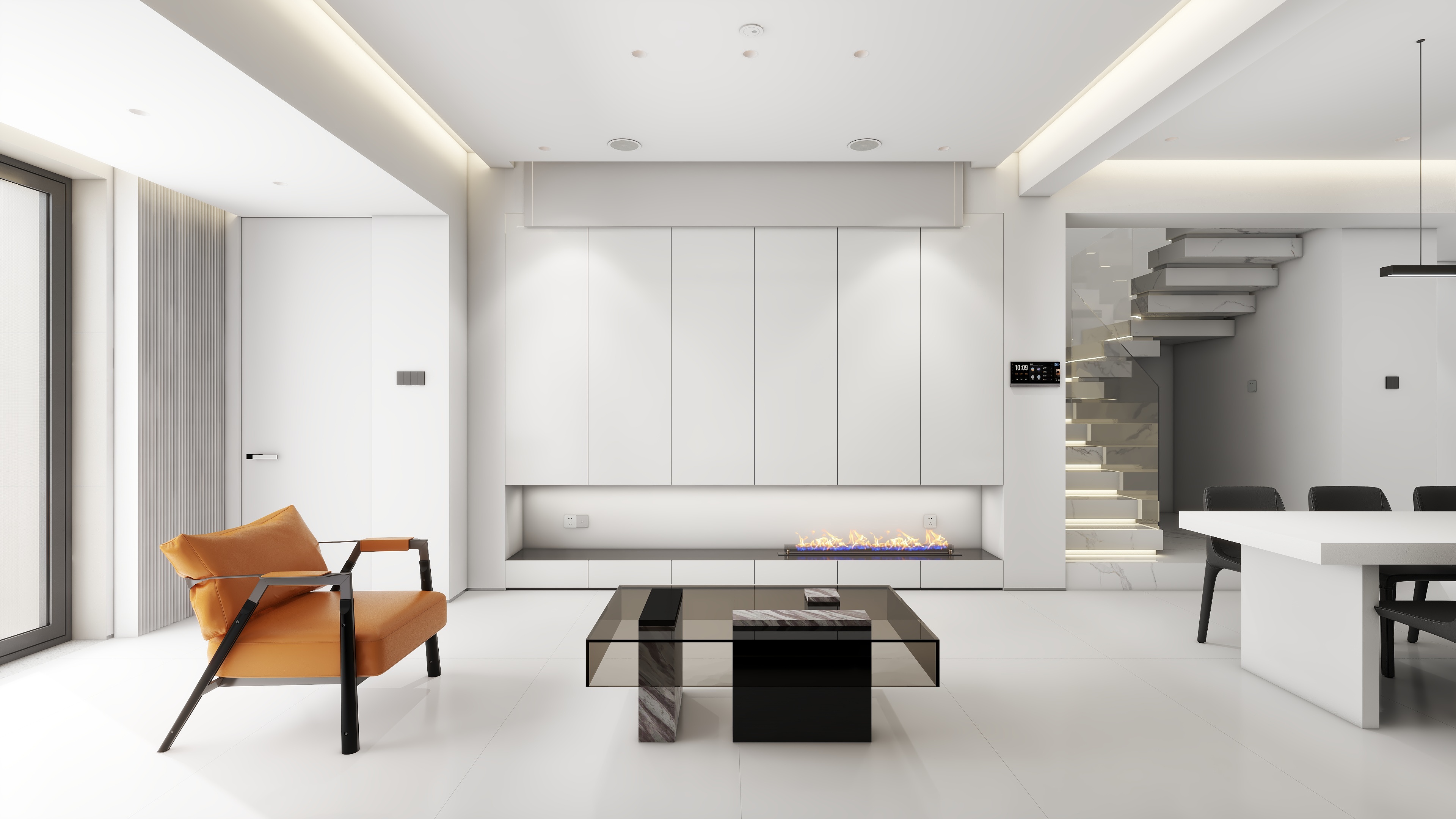 天v罪-联投光谷瑞园极简155²4室装修效果图