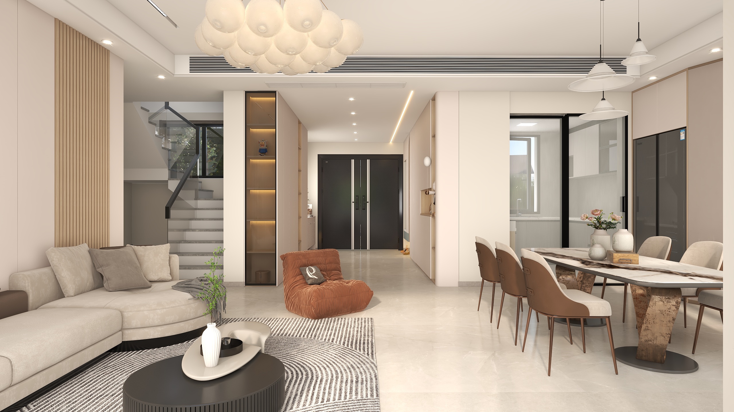 意境设计01-112㎡1室-装修设计方案