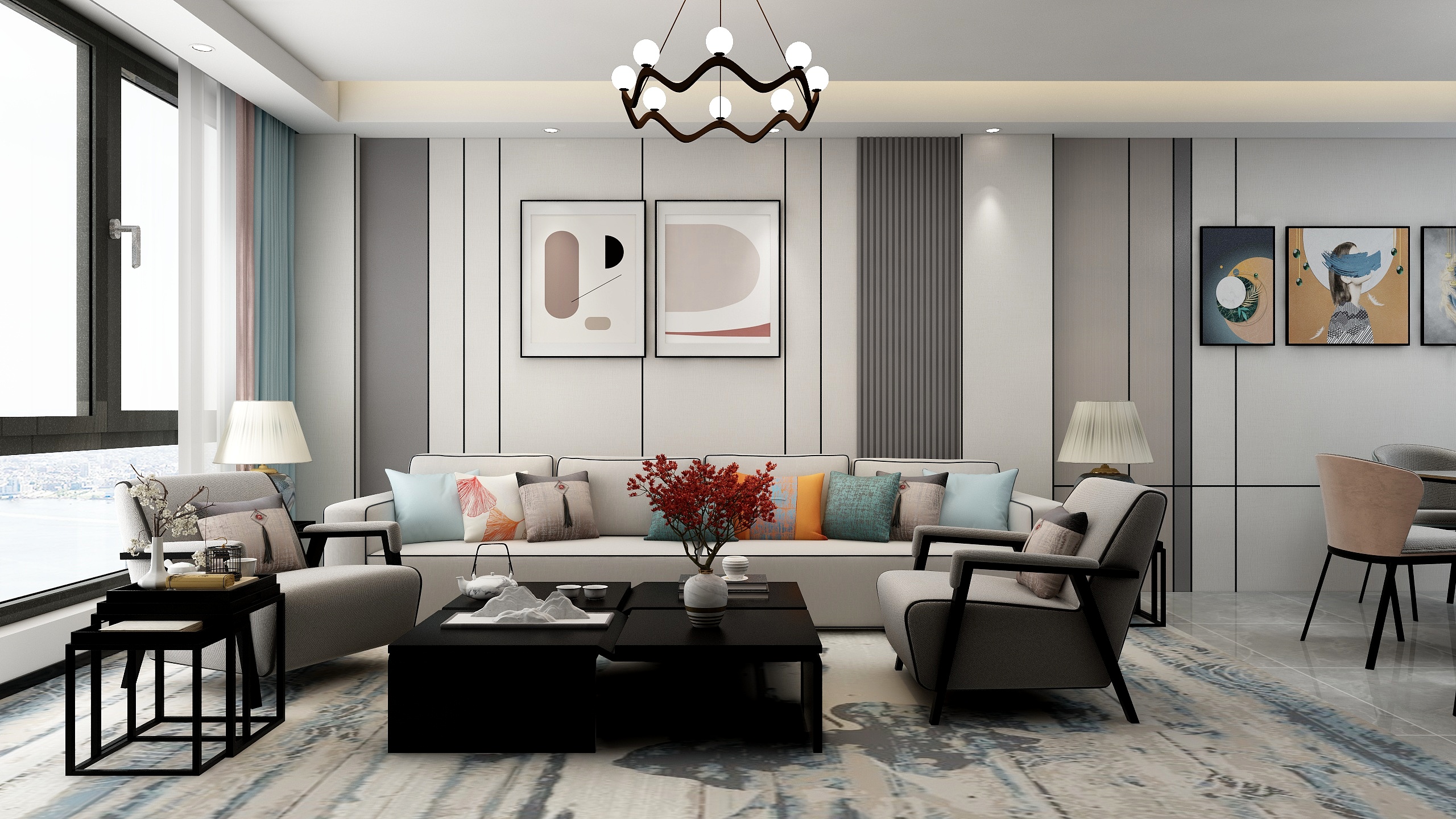 鼎美丨祝算师-东方御府公寓S2604 605-装修设计方案