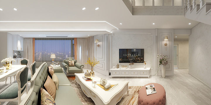 One-0-凰腾龙玺10-1-201-装修设计方案