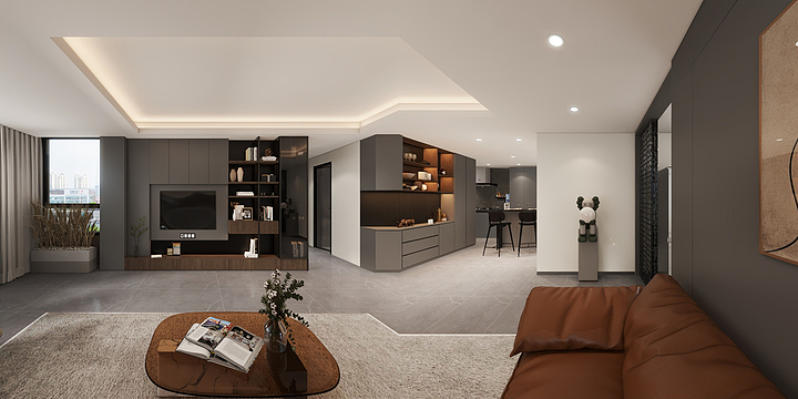 设计师云中歌-天禾嘉泰2-401-装修设计方案