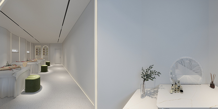 韦台甫-美容院-装修设计方案