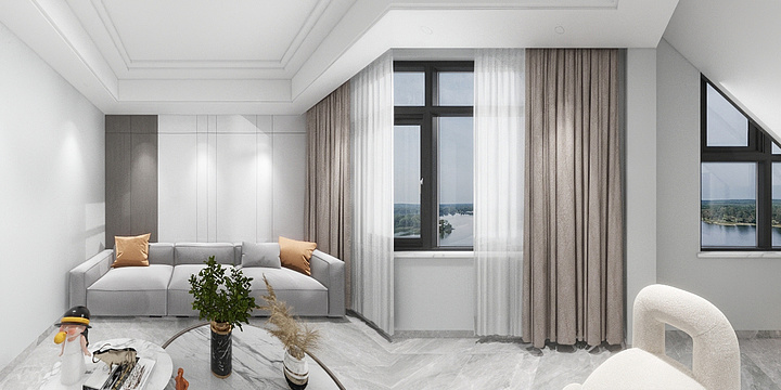 爱生活爱设计YX-安义别墅-装修设计方案