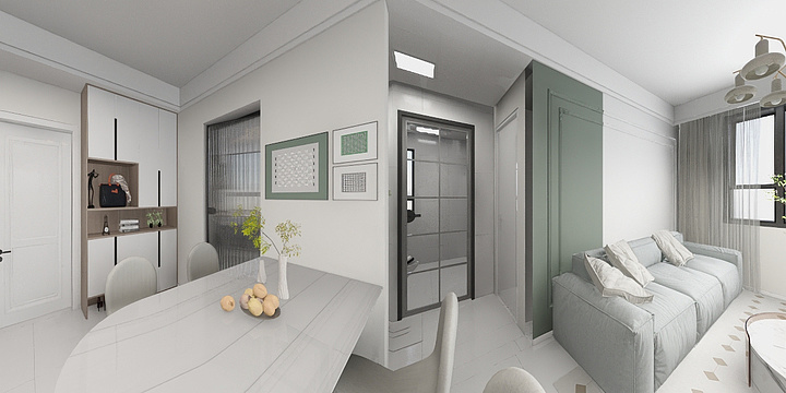 凤凰梁-侨康苑91平KJL-2-装修设计方案