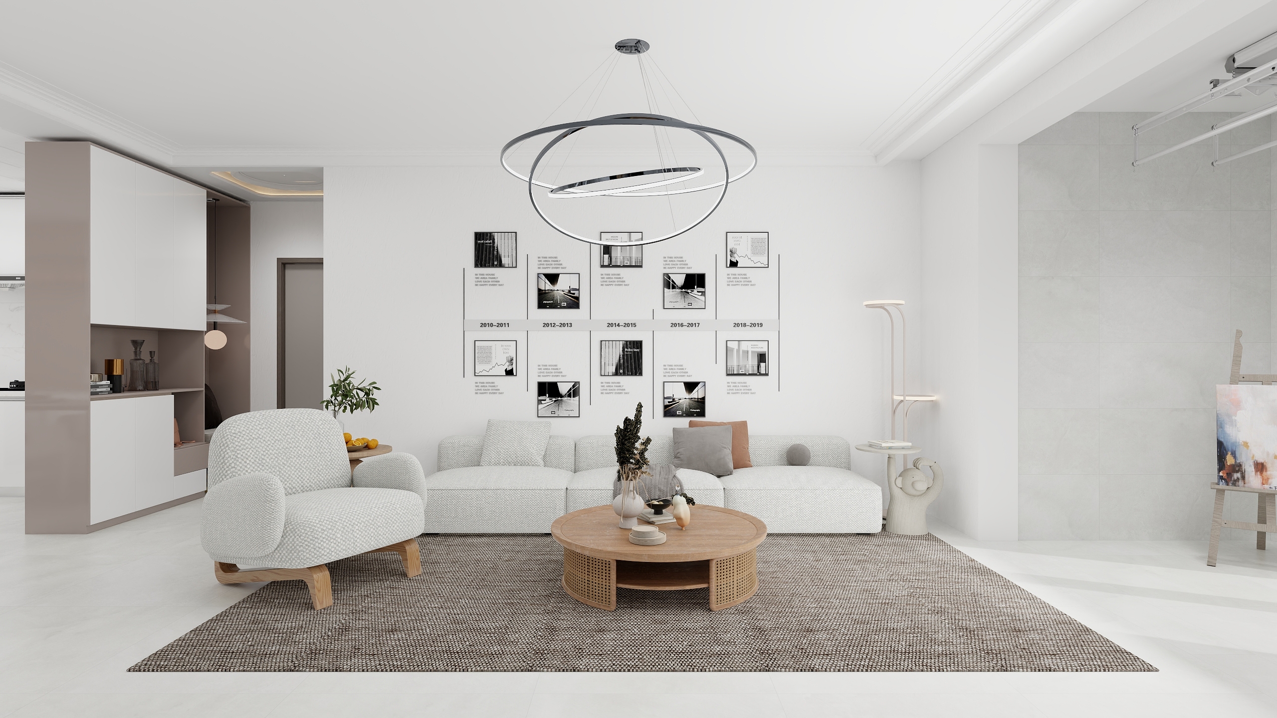 silenc_ss-垣著MOMA128㎡3室2卫装修效果图