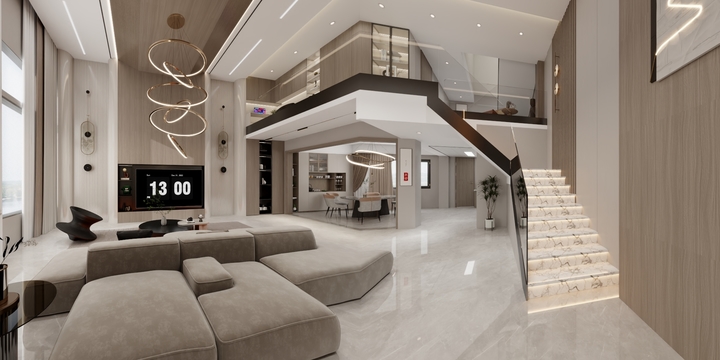 小滋元耀-骆自建房  方案二-装修设计方案