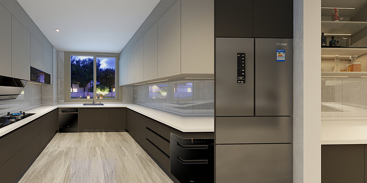 合生雅居装饰设计有限公司-天利丰-厨房-装修设计方案