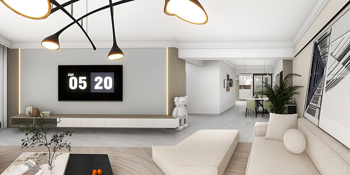 xiongxianshend-118㎡3室-装修设计方案