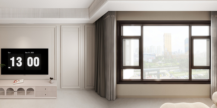 闲人-设计-大运家园2B-401-装修设计方案