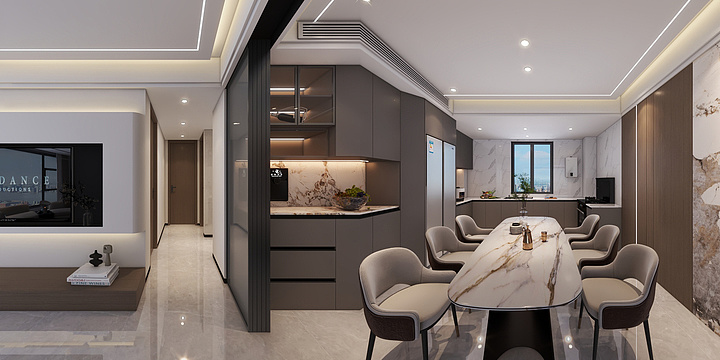 设_计_-新明城装饰 九玺 -装修设计方案