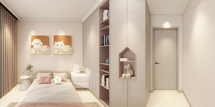 星维设计工作室-澄江奶油风-装修设计方案