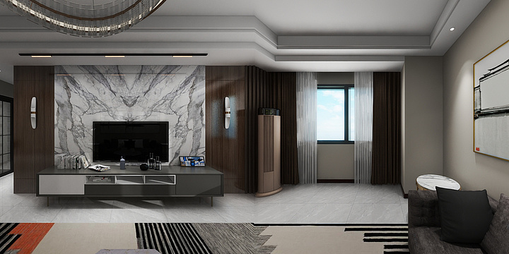 马鞍森豪装饰-凯信D2-装修设计方案