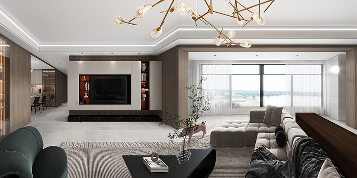 DesignGao-蓝田富惠·鹿鸣湾-装修设计方案