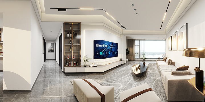 寄遇梦蔷薇-公园壹号  8号楼1单元701-装修设计方案