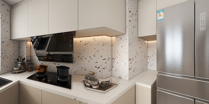 浩瀚设计G-海德公园82㎡2室-装修设计方案