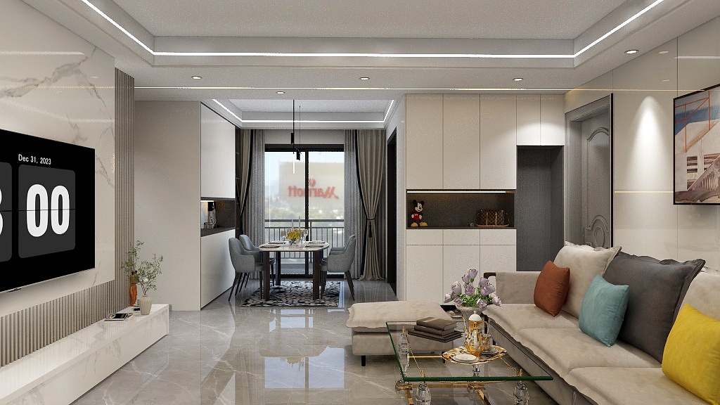 华艺装饰啊苗-碧桂园120平-装修设计方案