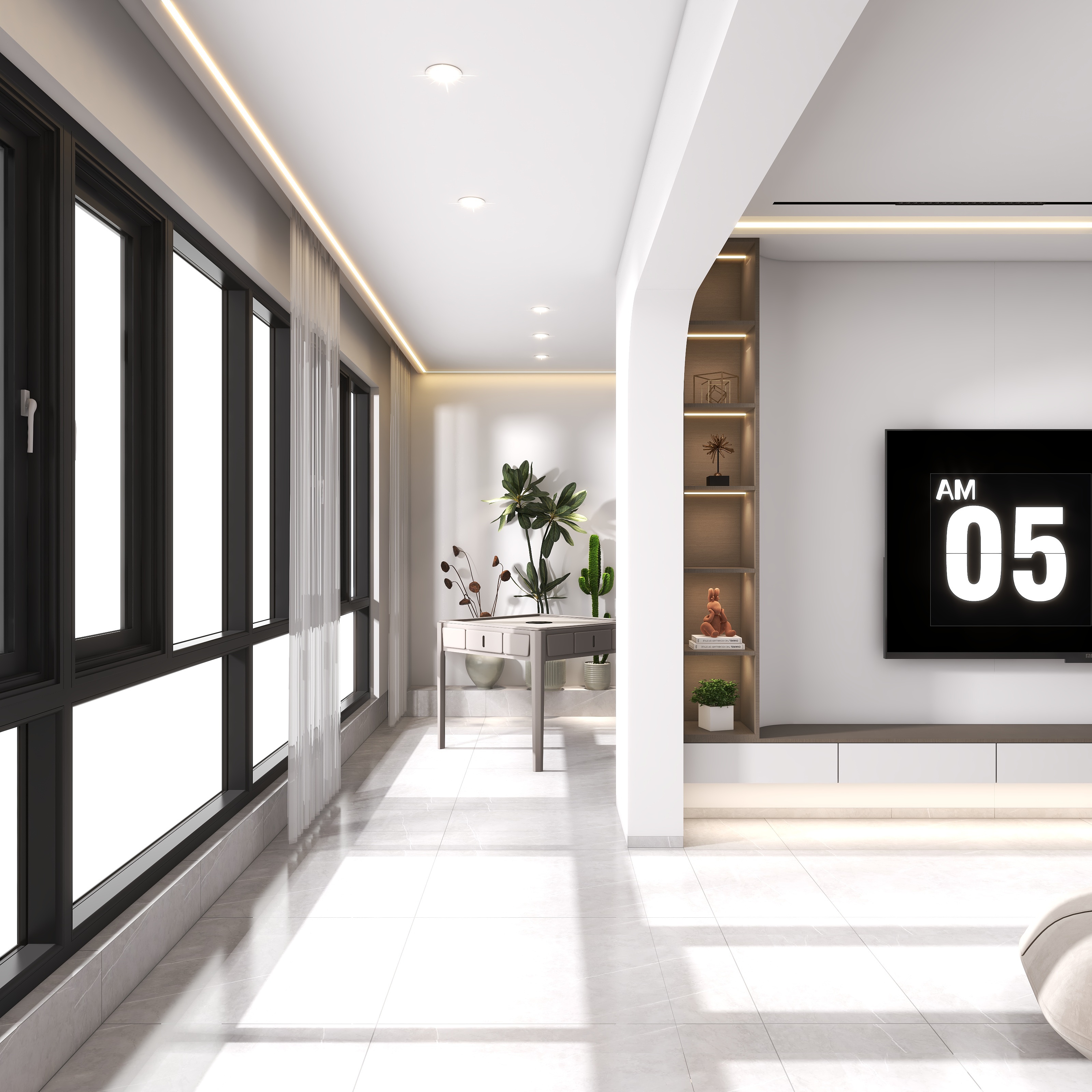 张霖儿-龙山御府三期李哥（无主灯）-装修设计方案