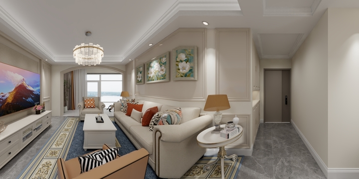 不爱画图的大晨-绿地国际理想城10-3-501-装修设计方案