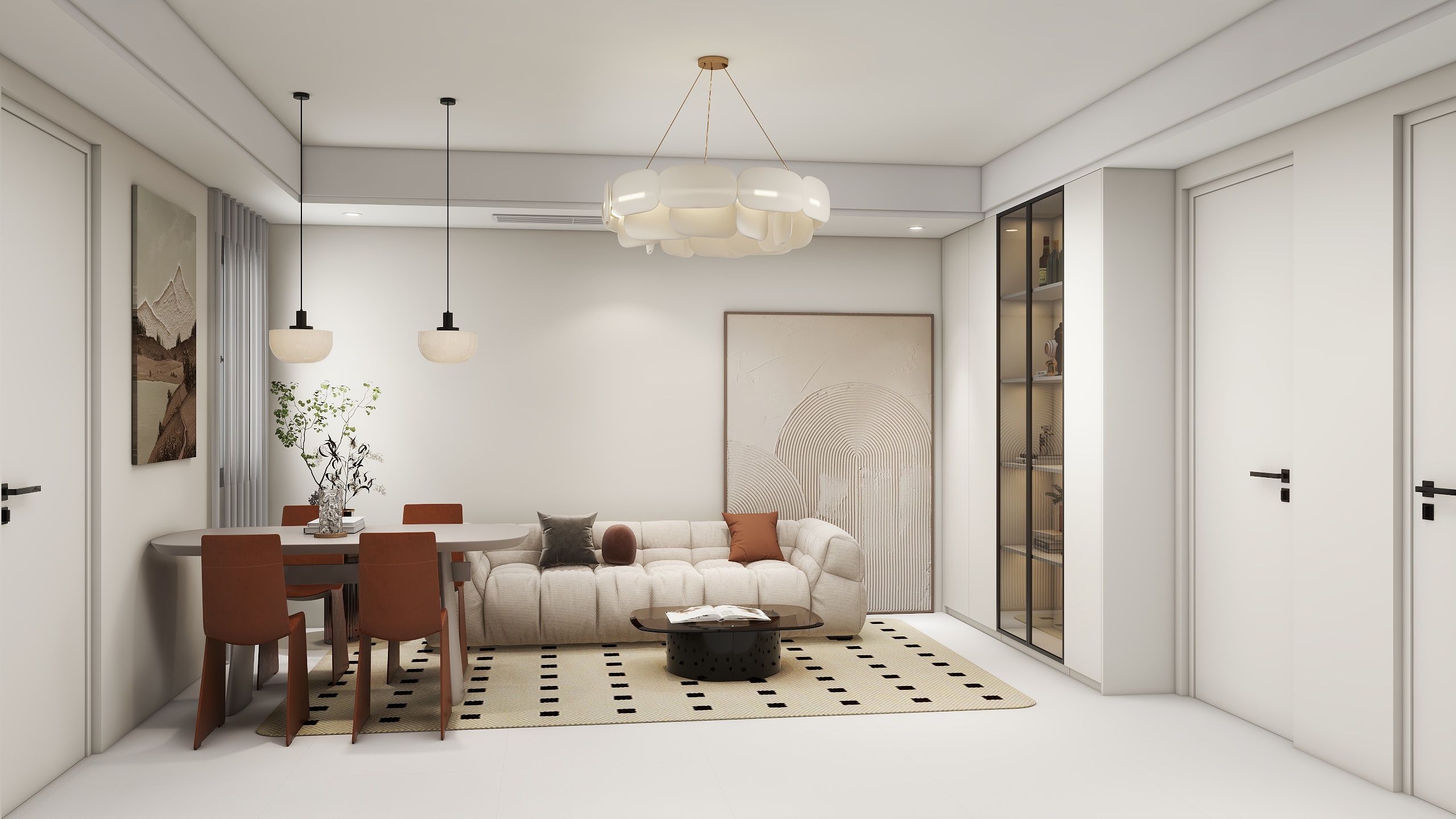 ZYJ设计工作室-银龙花园装修效果图