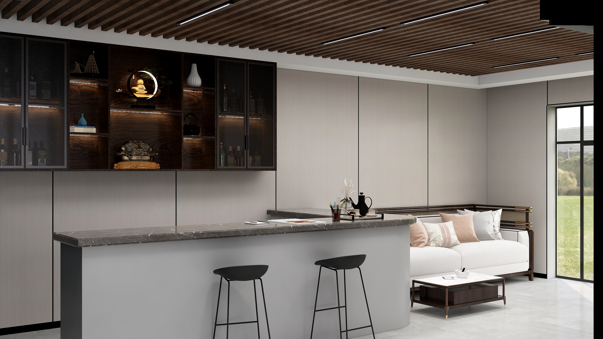 鼎美丨祝算师-中央公园饭店装修效果图