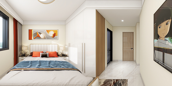 Empress旧瘾-河泰优山美13-1-1402-装修设计方案