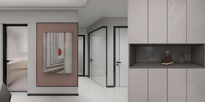 Jun太阳空间-北辰金地6-2-904效果图-装修设计方案