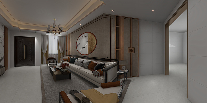 格莱斯刘晓阳-高仓别墅-装修设计方案