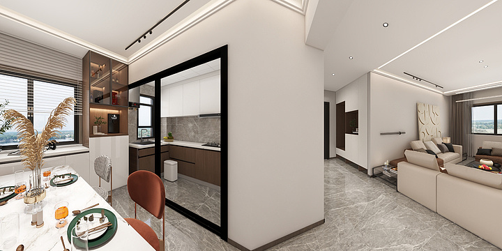 Thewild-中海紫云阁3-1-1804王先生-装修设计方案