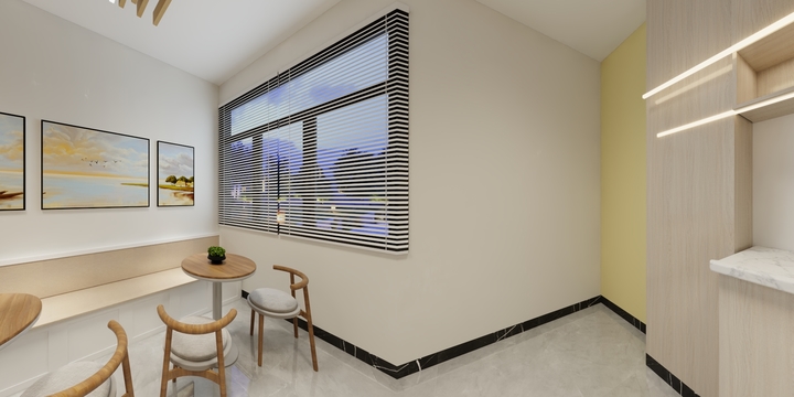 木易木匠_2021满-奥体消防救援站三楼餐厅-装修设计方案