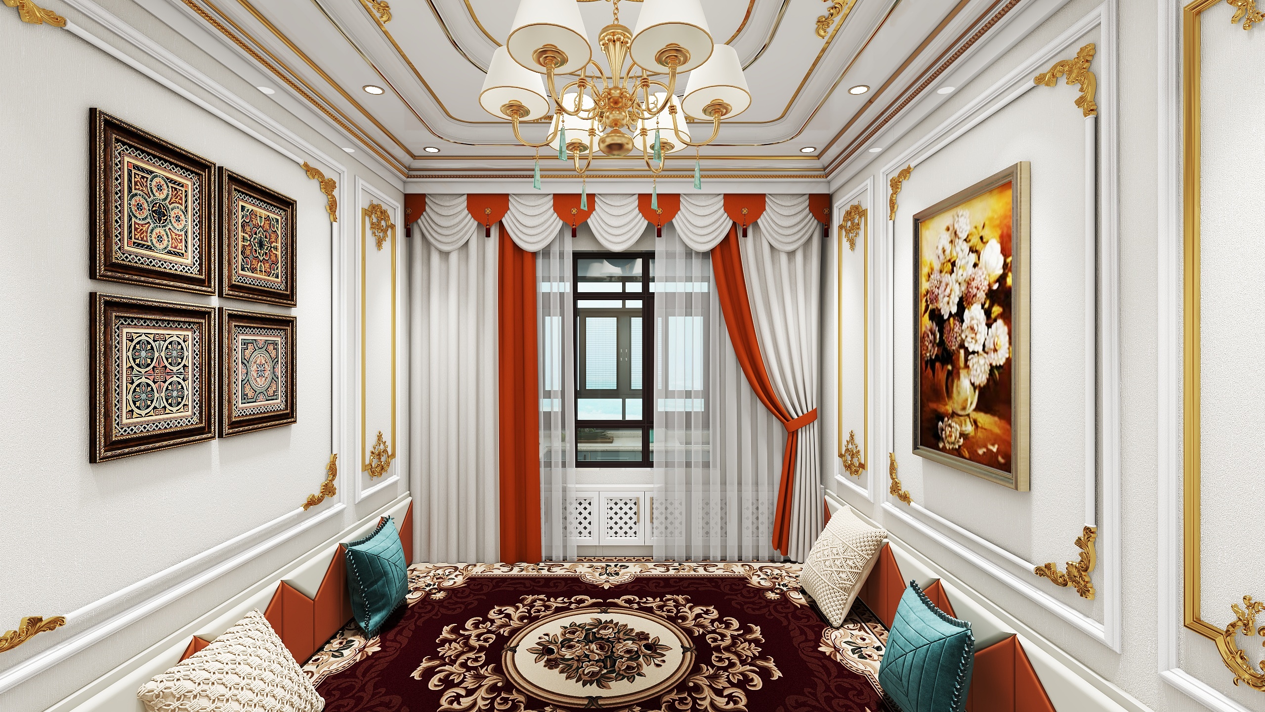 室内设计师热依汗-平面布置图 - 副本-副本-装修设计方案