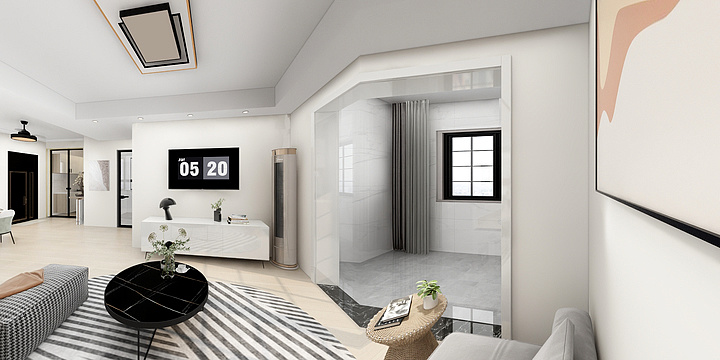 陈浩然-城西桥家园-装修设计方案