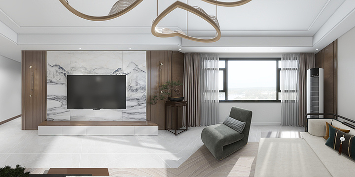 玟娜-唐山静雅芳庭-装修设计方案