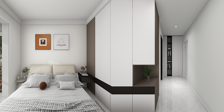 良筑建筑装饰-福园十号楼现代简约-装修设计方案