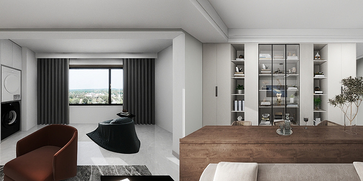 筱娅室内设计工作室-金地湖城风华-装修设计方案