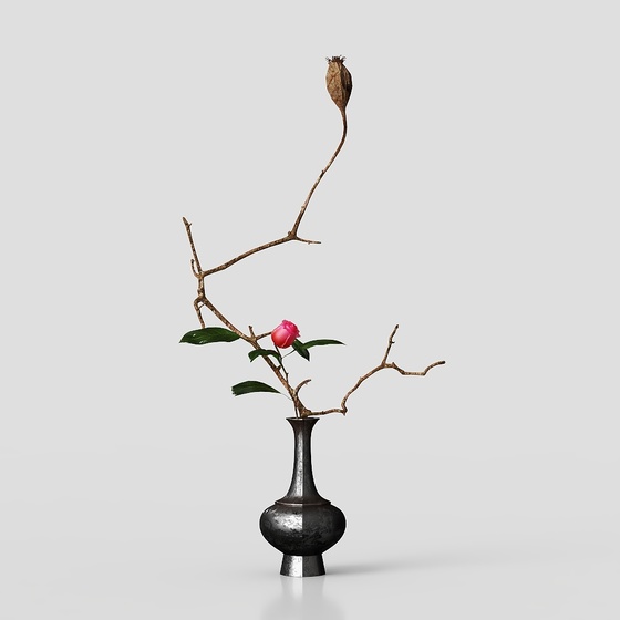New Chinese style dry branch flower arrangement ornaments