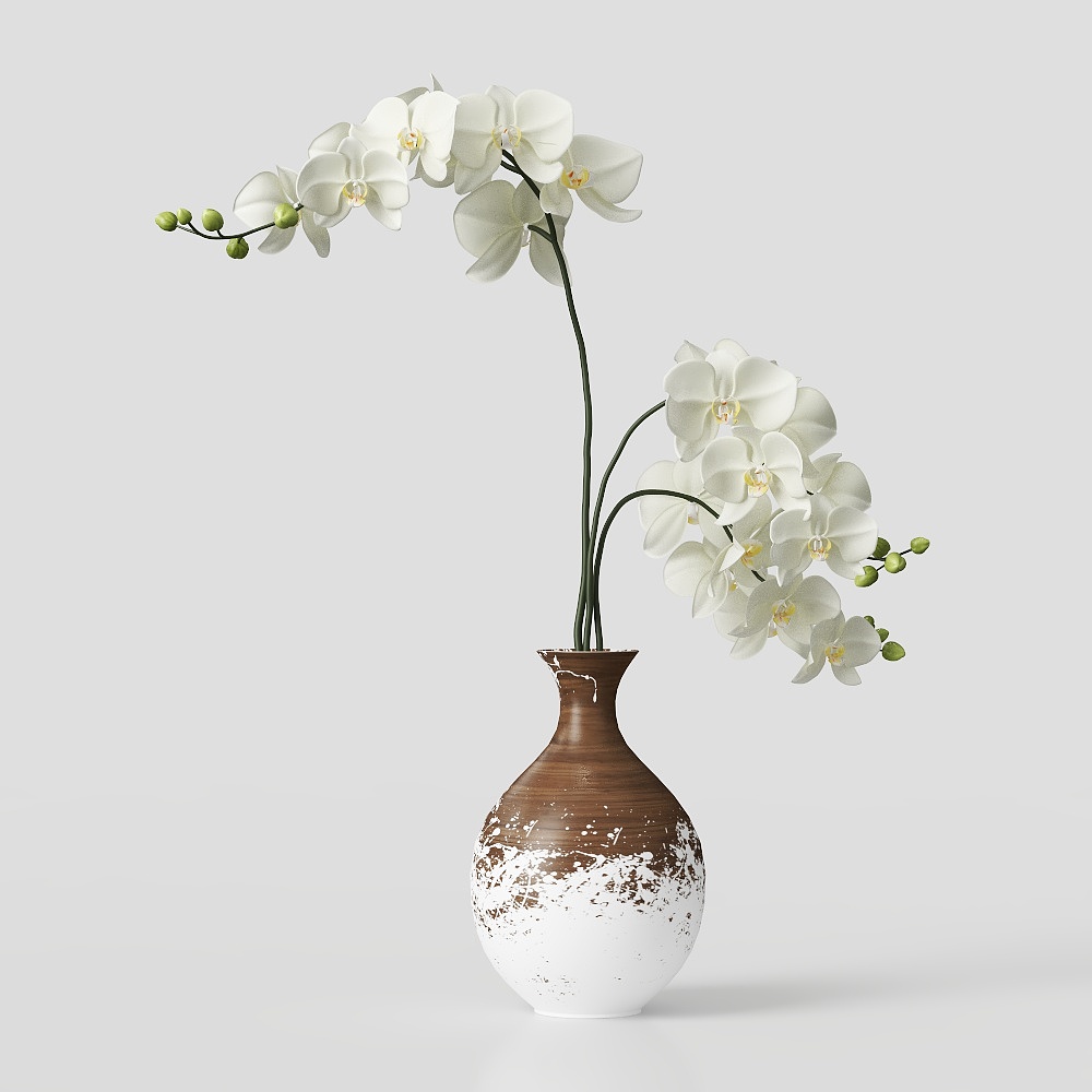 侘寂风插花花瓶装饰摆件