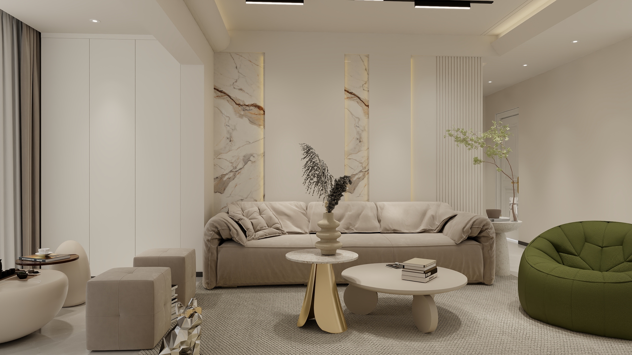 韦百承-贵港碧桂园126㎡3室-装修设计方案